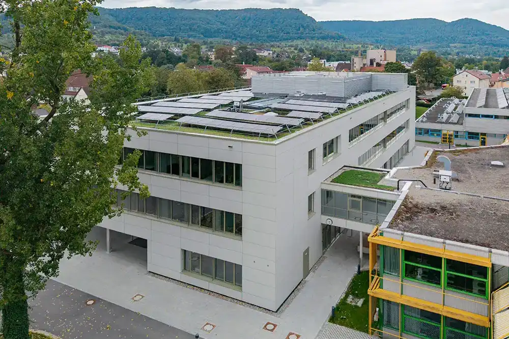 Berufsschulzentrum Geislingen – Neubau - Außenansicht